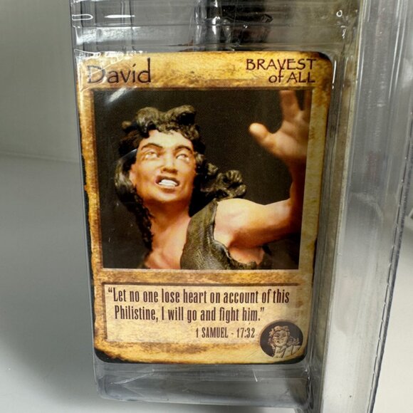 NIB THE MIGHTY TOYS The Mighty David from David and Goliath htf RARE - Picture 5 of 12